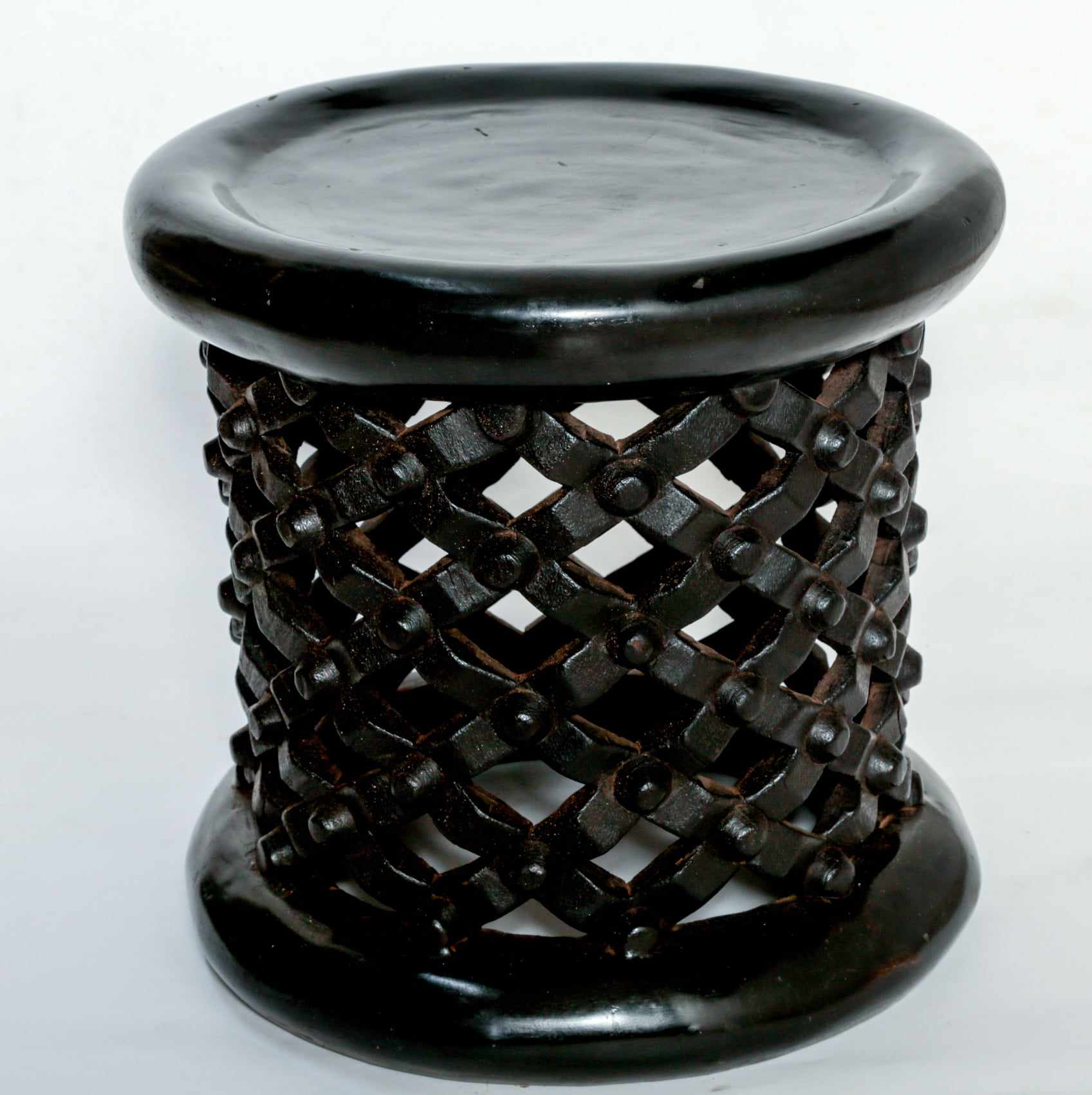 African Bamileke Stool Babanki