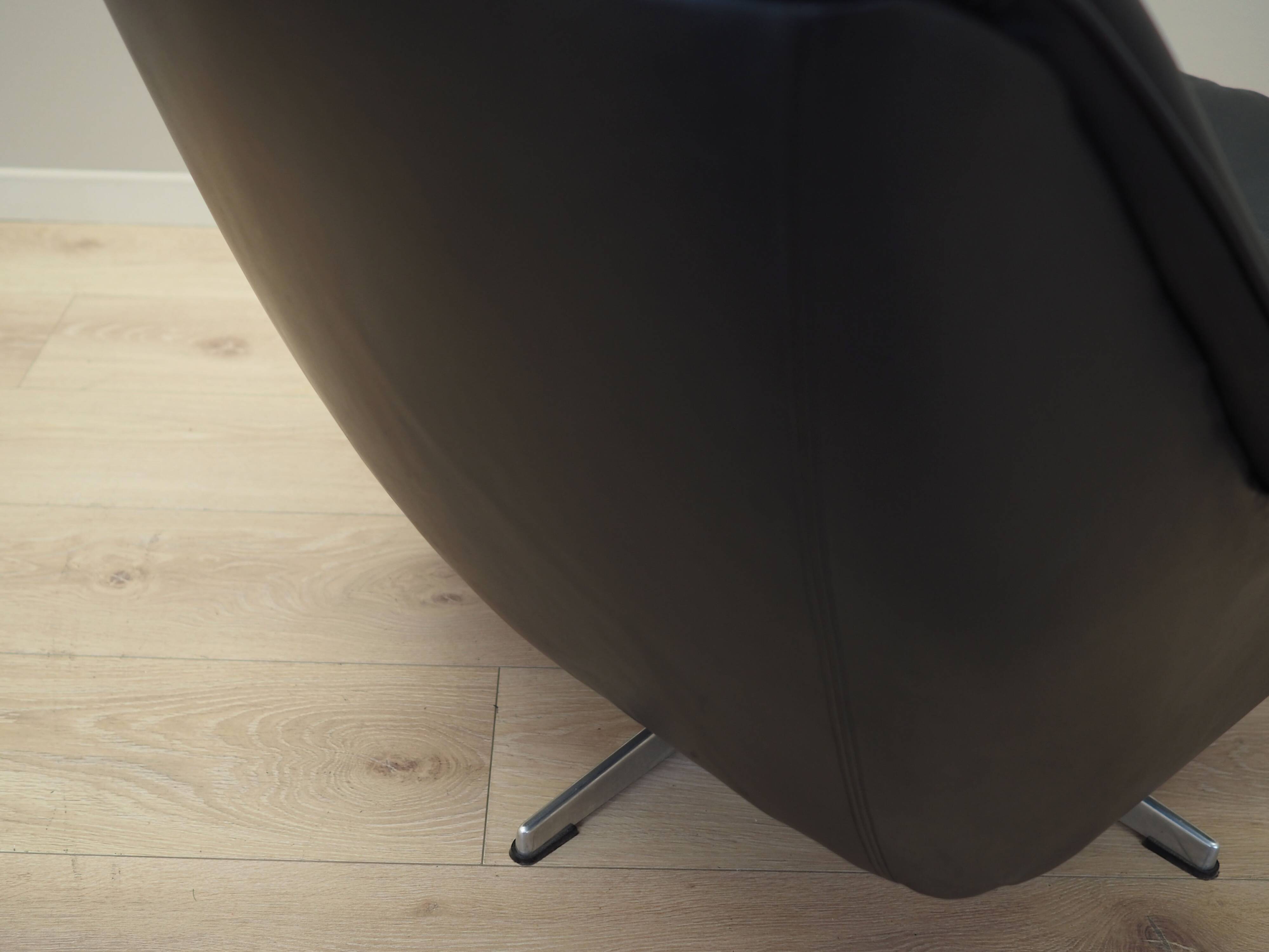 Swivel armchair, Danish design, 1970s, designer: Werner Langenfeld, manufacture: Esa