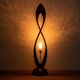 Abstract Wooden Standing Sculpture Floor Lamp by Flowlight Design Inifinity