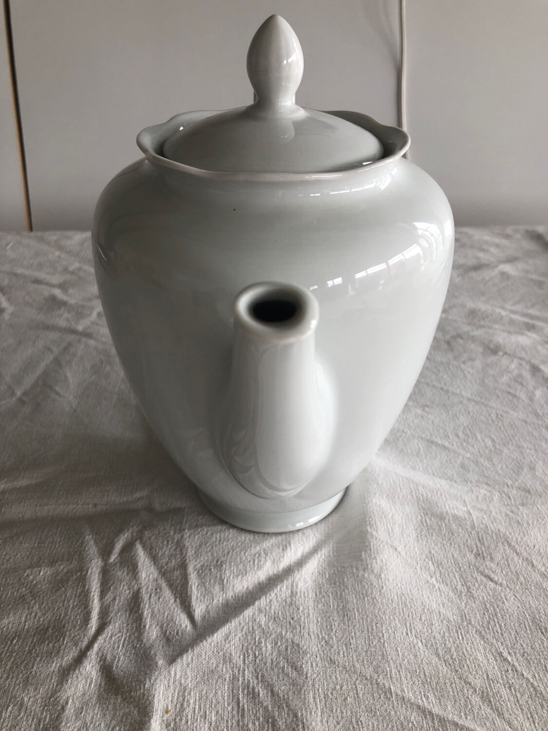 Bavaria festoon white porcelain coffee pot