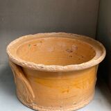 Old glazed ear pot