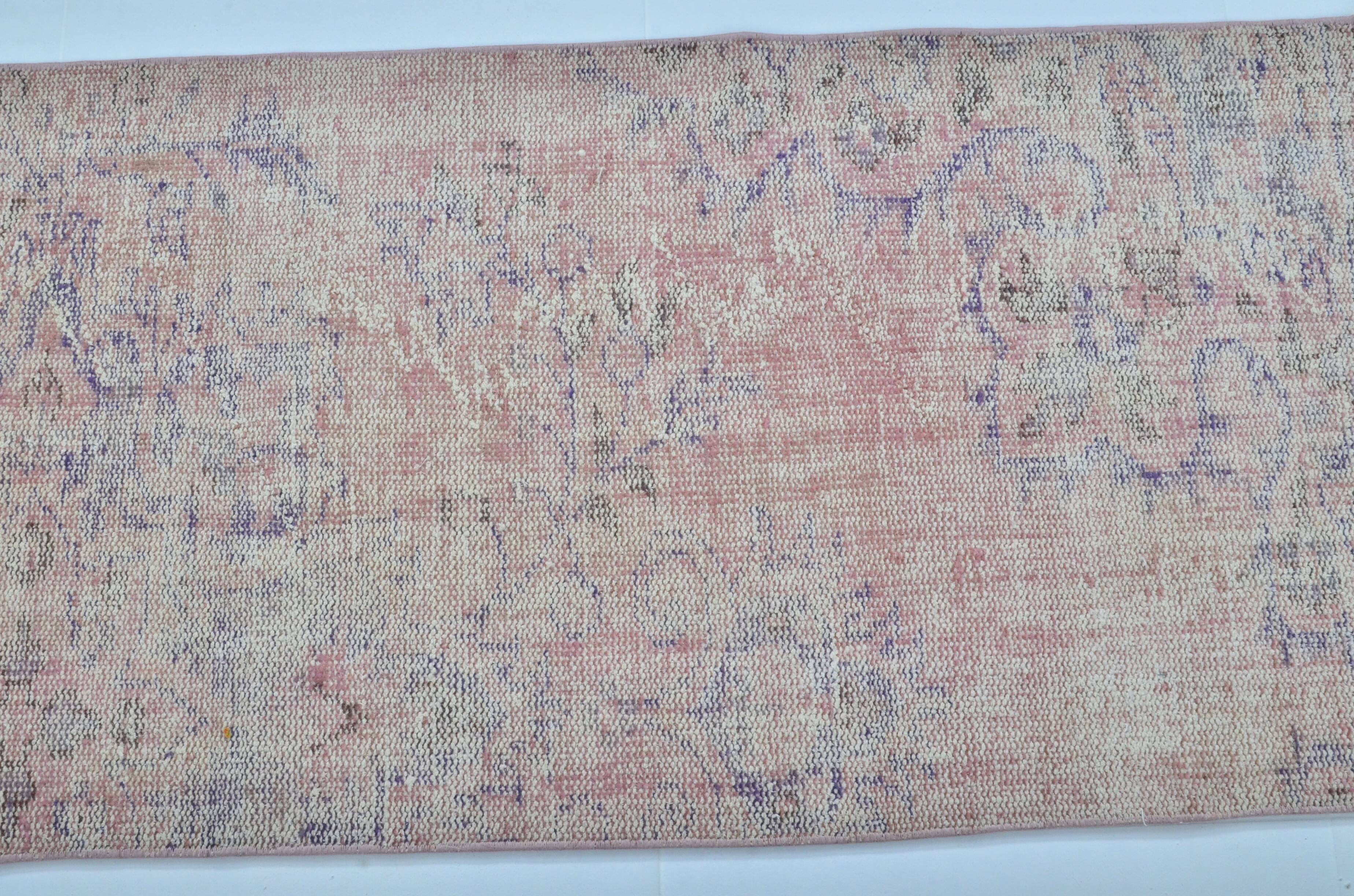 Pink Oushak Turkish Runner sku 3332