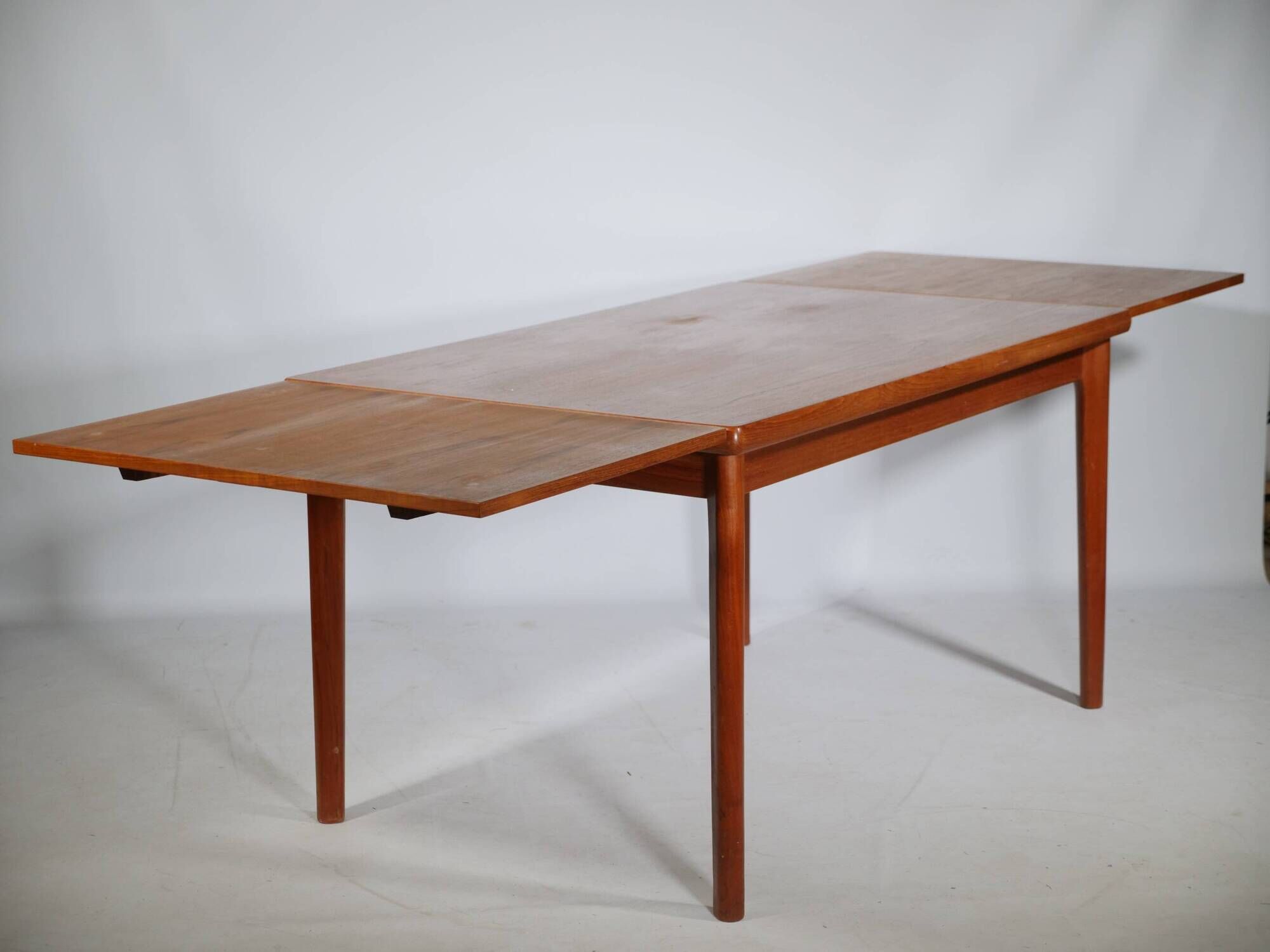 Teak Dining Table by Henning Kjaernulf for Vejle Mobelfabrik, 1960s