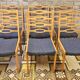 6 chaises scandinaves 1960