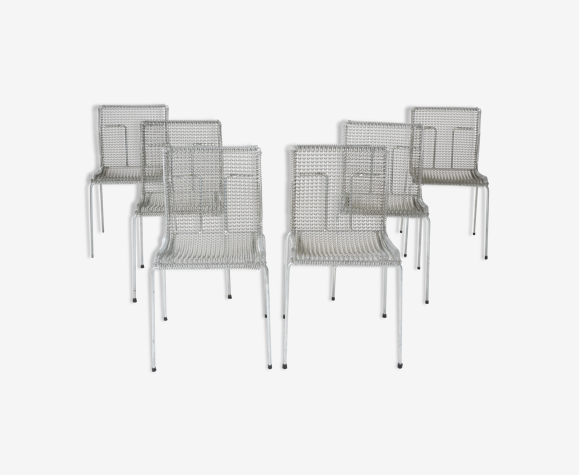 Lot de 6 chaises « Rascal » Niall O’Flynn pour T Spectrum 1997.