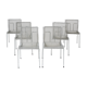 Lot de 6 chaises « Rascal » Niall O’Flynn pour T Spectrum 1997.