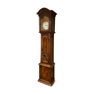 18th century walnut clock