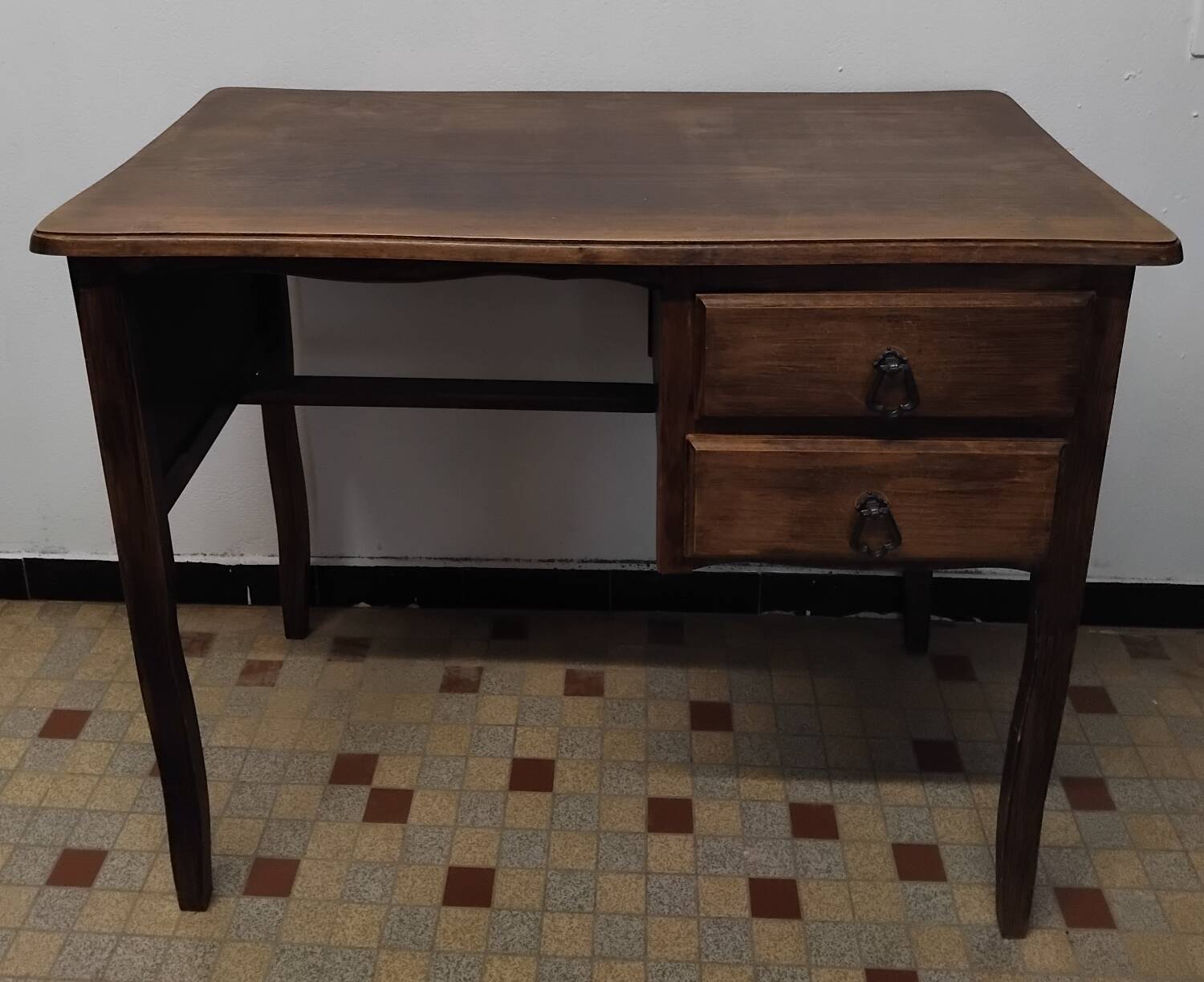 Old wooden desk