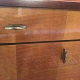 Vintage dressing table 1960 triptych