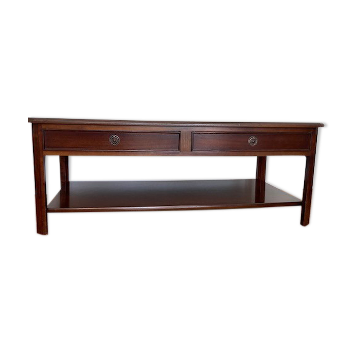Mahogany coffee table