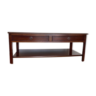 Mahogany coffee table