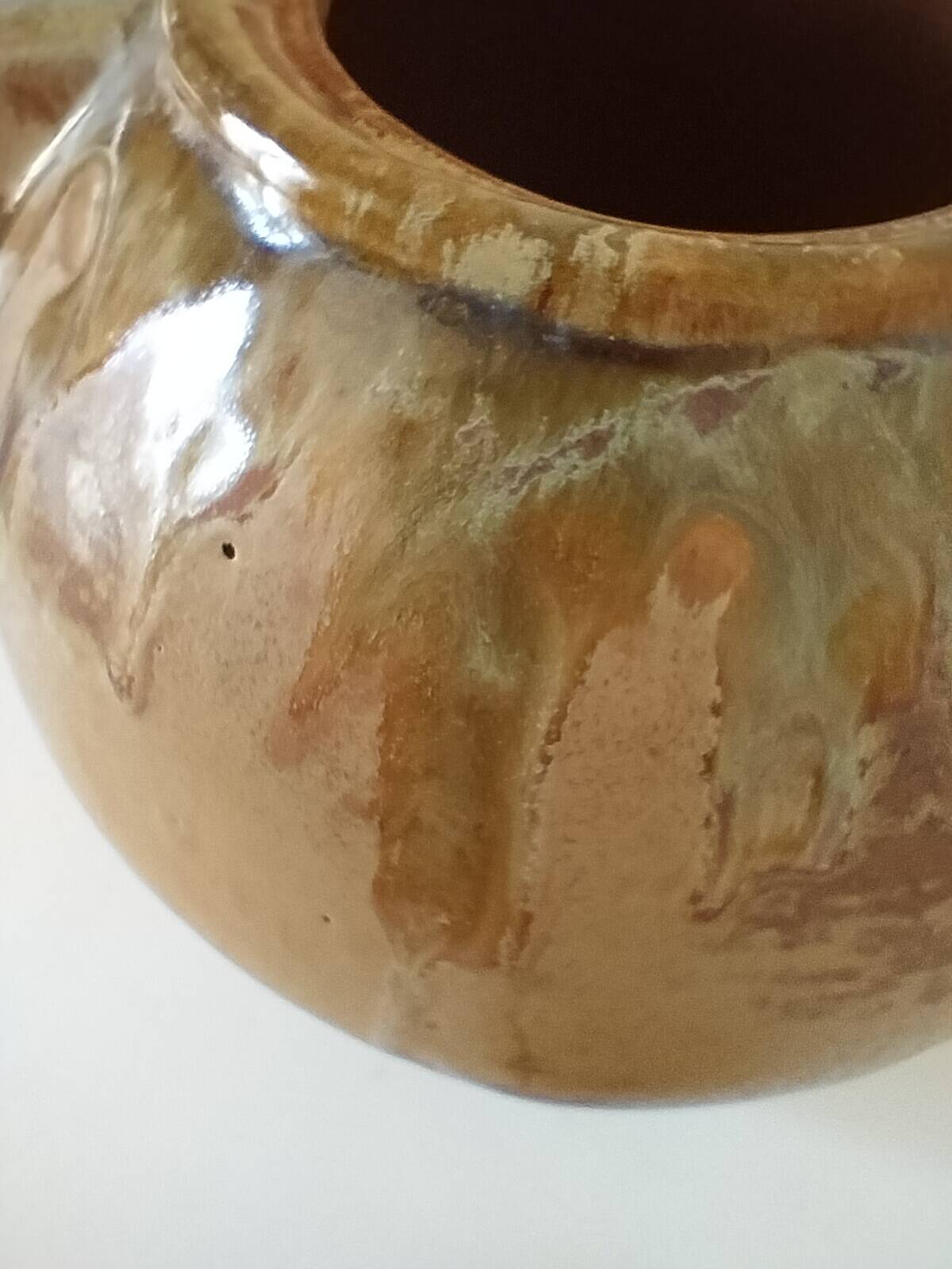 Grandet teapot in flamed stoneware Pierrefonds – Heraldic Faience