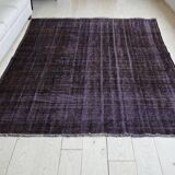 Dark Gray Anatolian Decorative Carpet