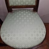 Art deco style mahogany chairs