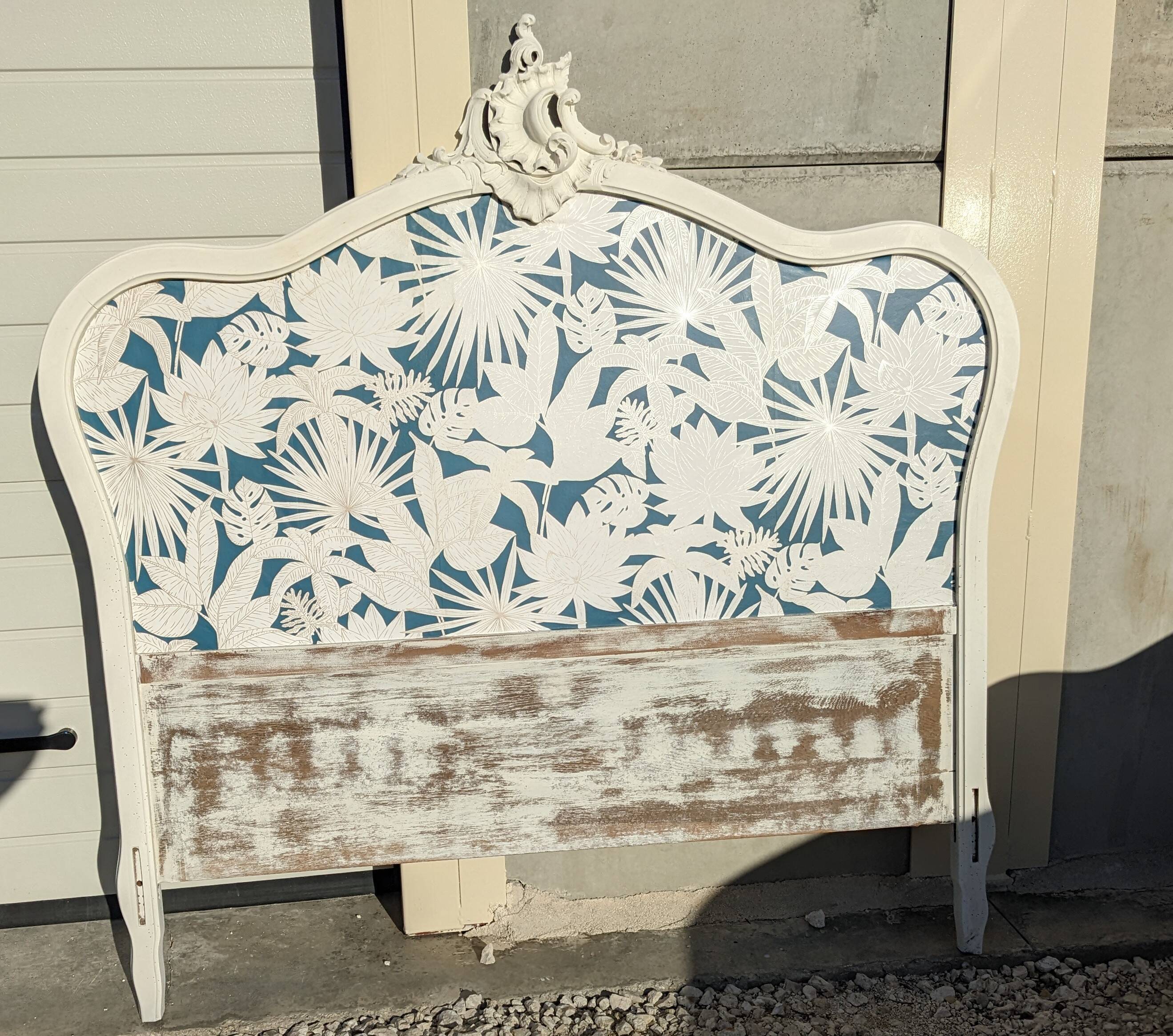 Full bed head and footboard