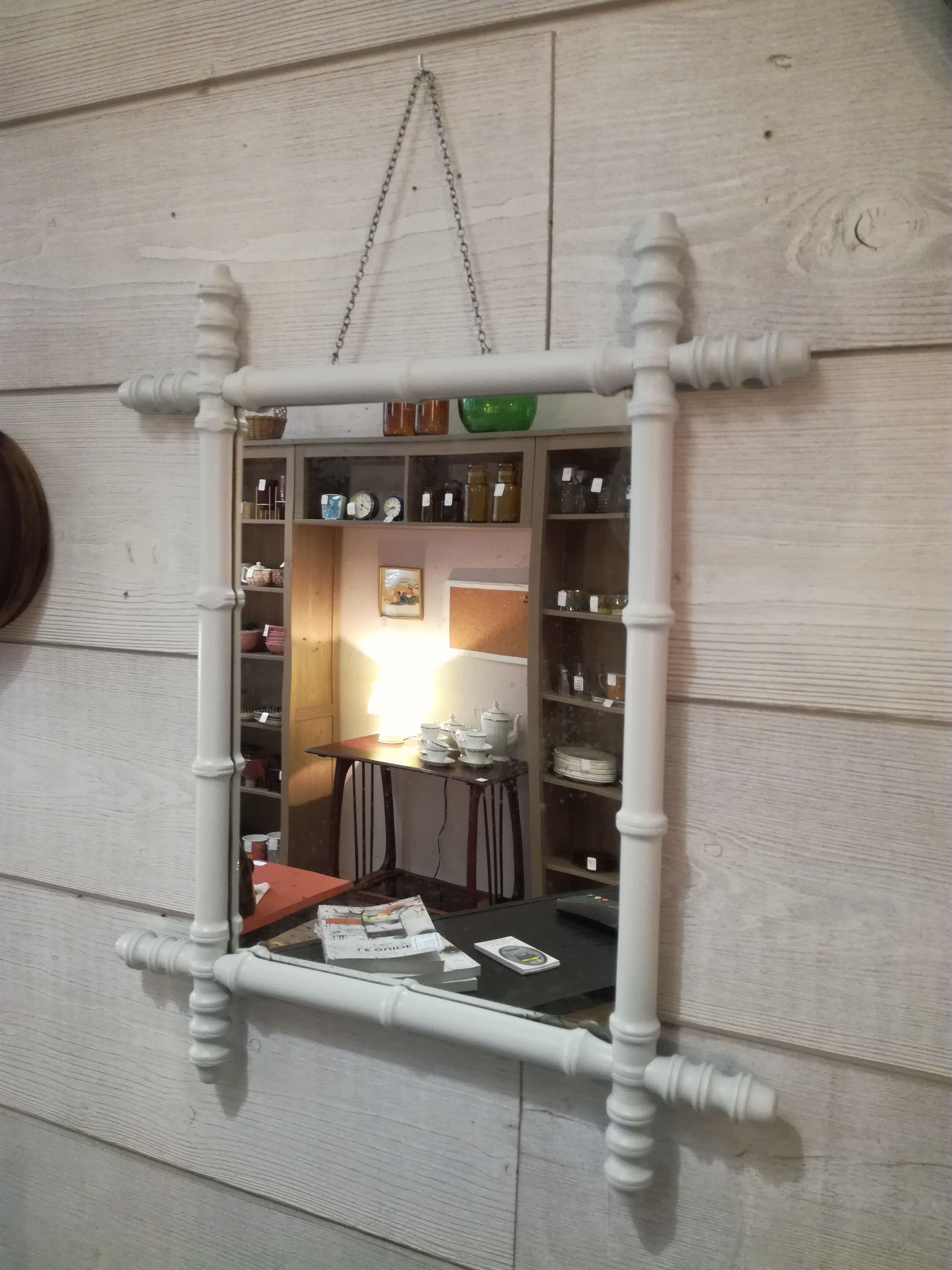 Mioir bamboo wooden 43x51cm