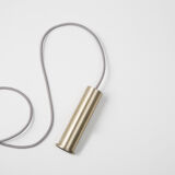 Long brass tube suspension
