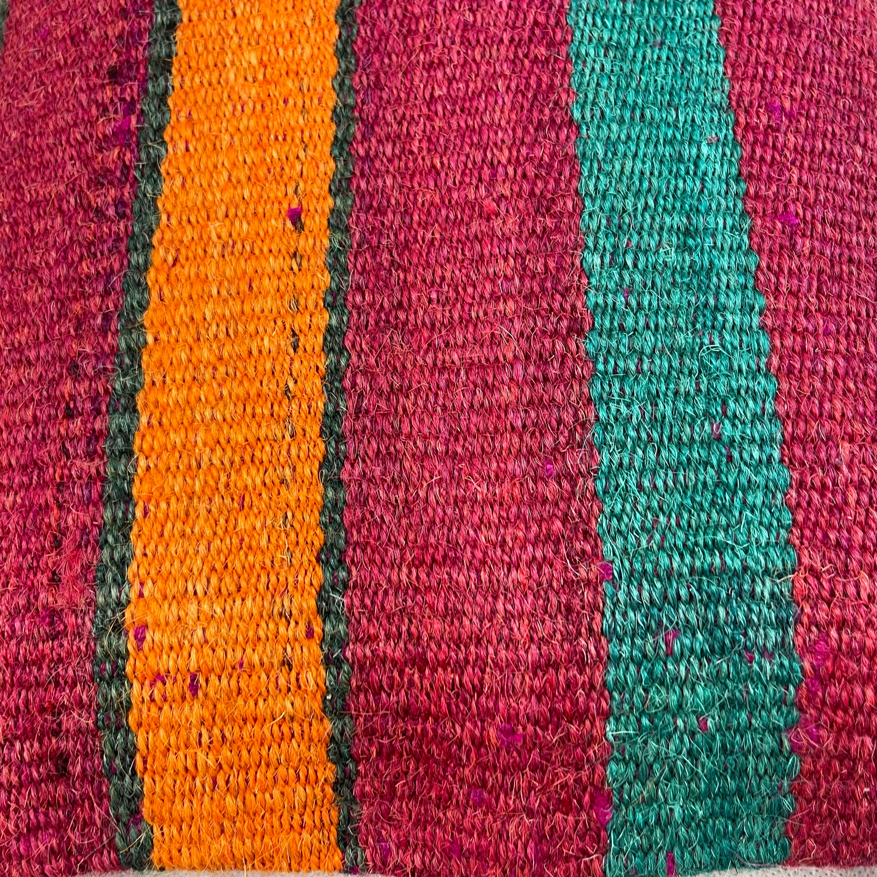 Vintage turkish kilim cushion cover, 30 x 50 cm