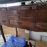 Louis XV wooden dressing table