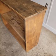 Wooden wall shelf