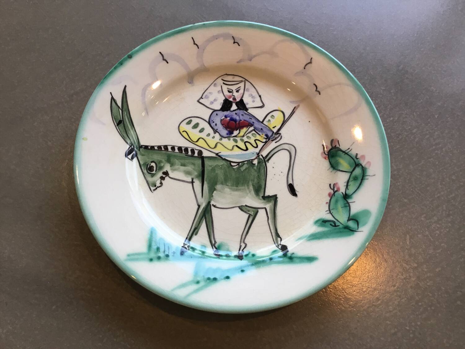 Pisapia Vietri Vintage plates