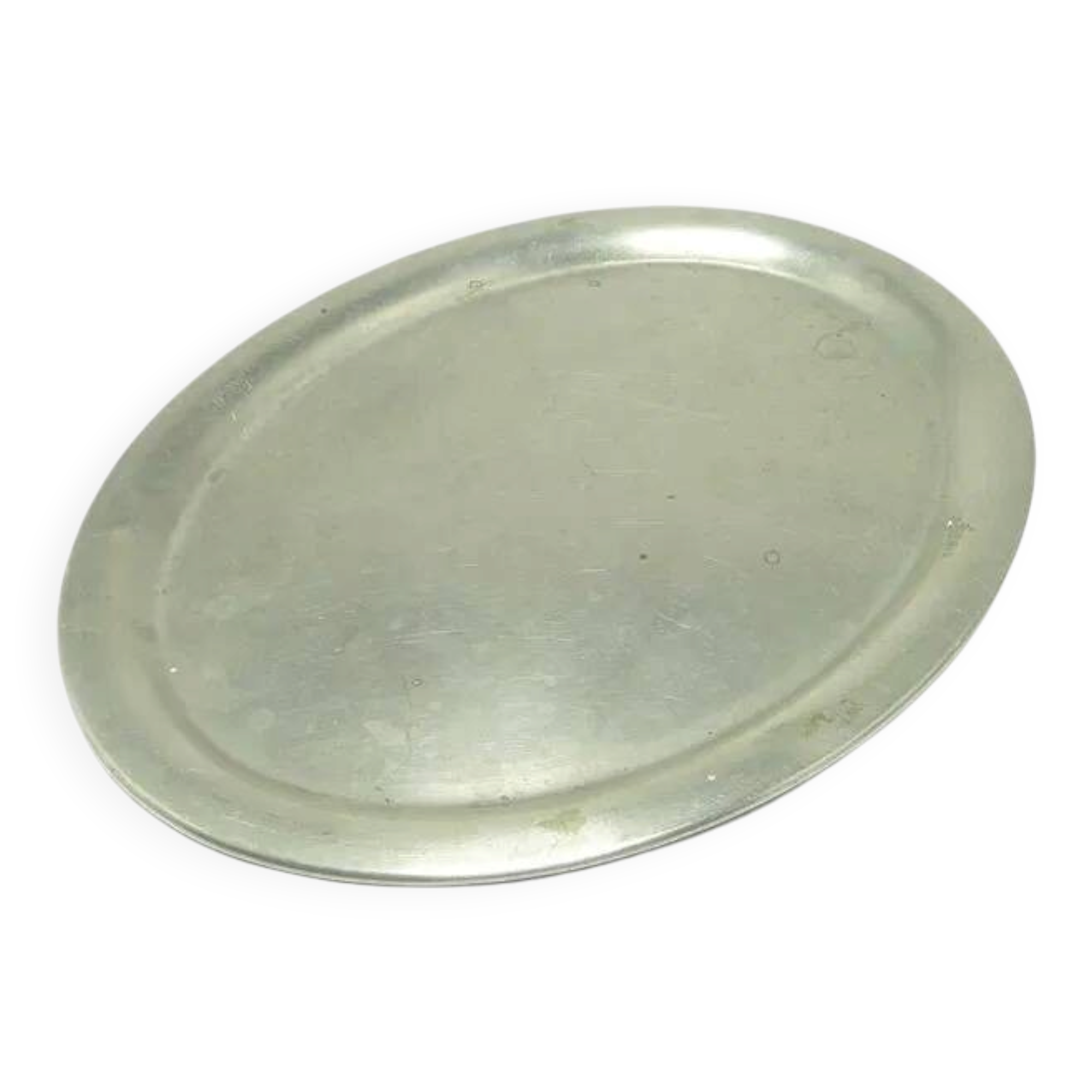 AAV Restaurant Tray, Minimalism, Silver Plated Alpaca, Poland, 1920s