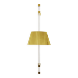 Applique murale en laiton et acrylique