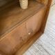 Meuble de rangement secrétaire chêne années 60