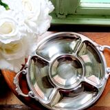 Plateau inox Jean Couzon vintage