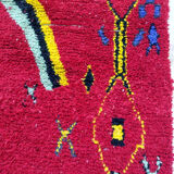 Moroccan carpet red 298x198cm