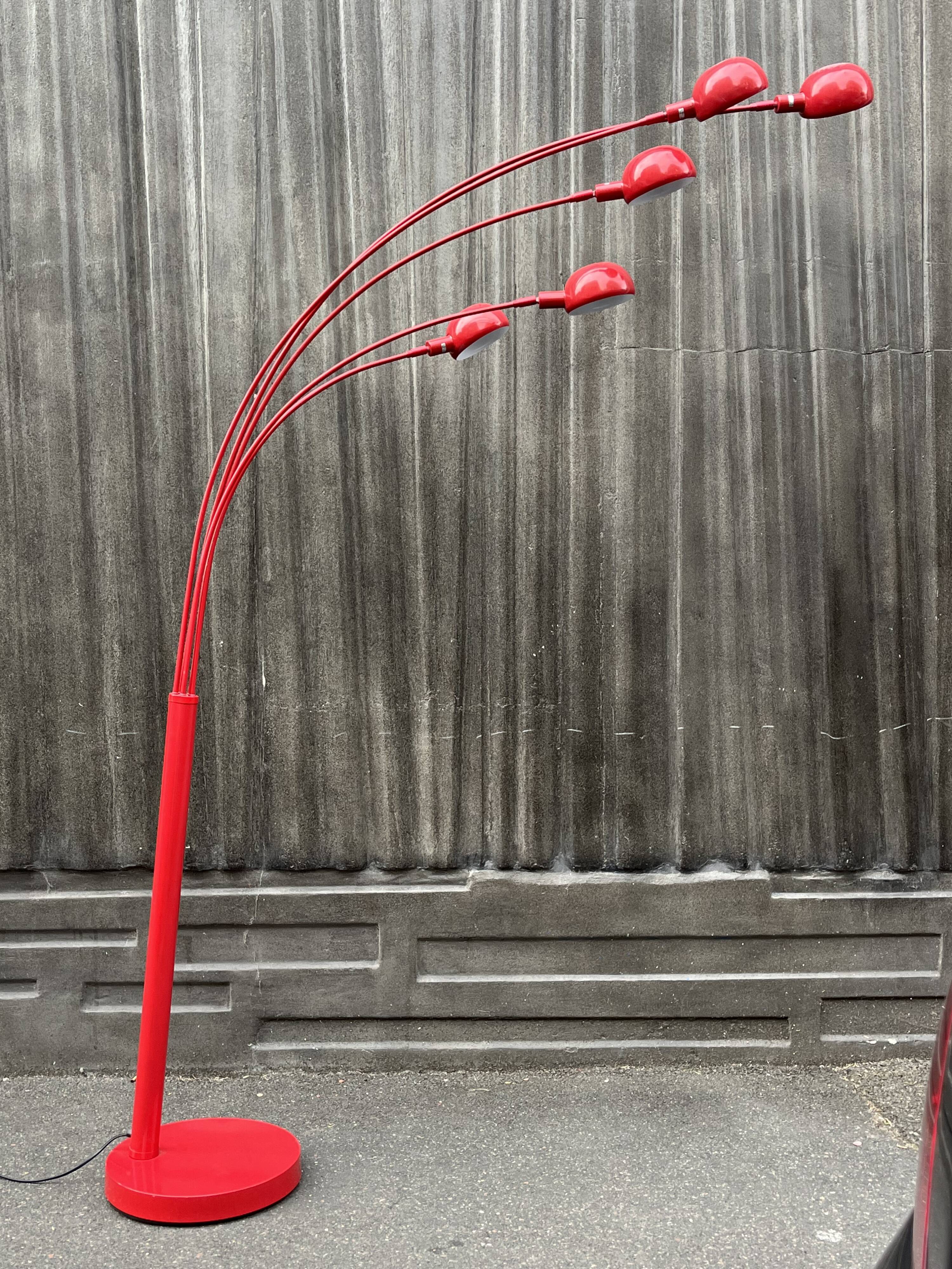 Large vintage 90s floor lamp