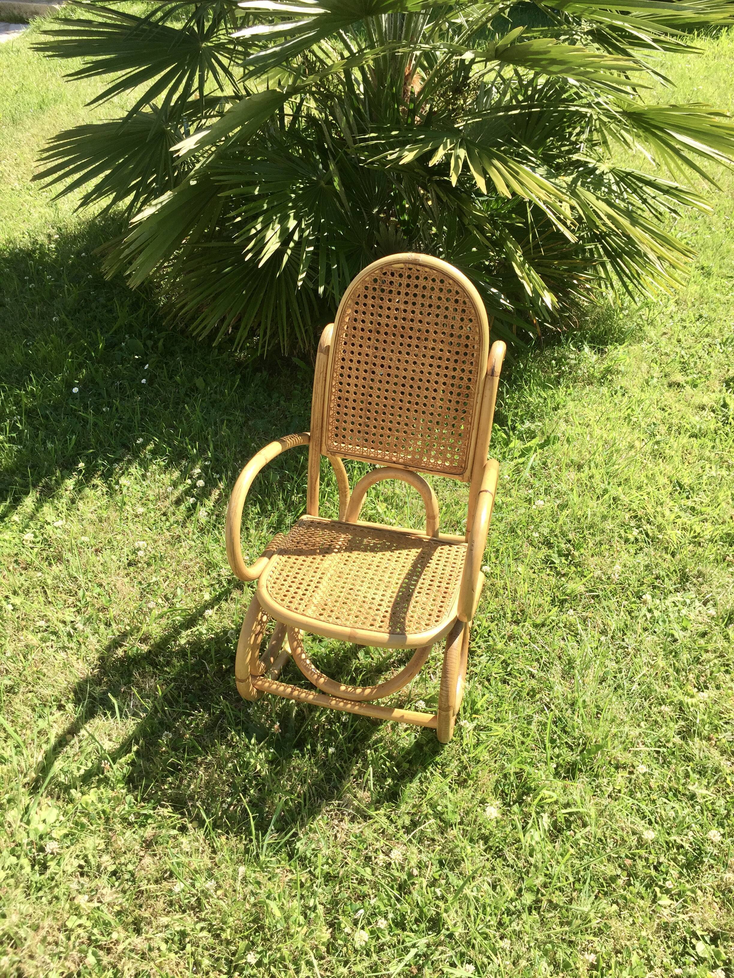 Vintage child rocking chair