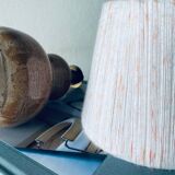 Vintage ceramic lamp signed