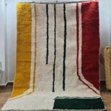 Traditional handmade Berber carpet
