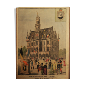 1900 Exhibition "The Pavilion of Belgium"