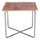 Bauhaus Table in Caucasian Walnut & Chrome attributed to Robert Slezák, Czech, 1930s