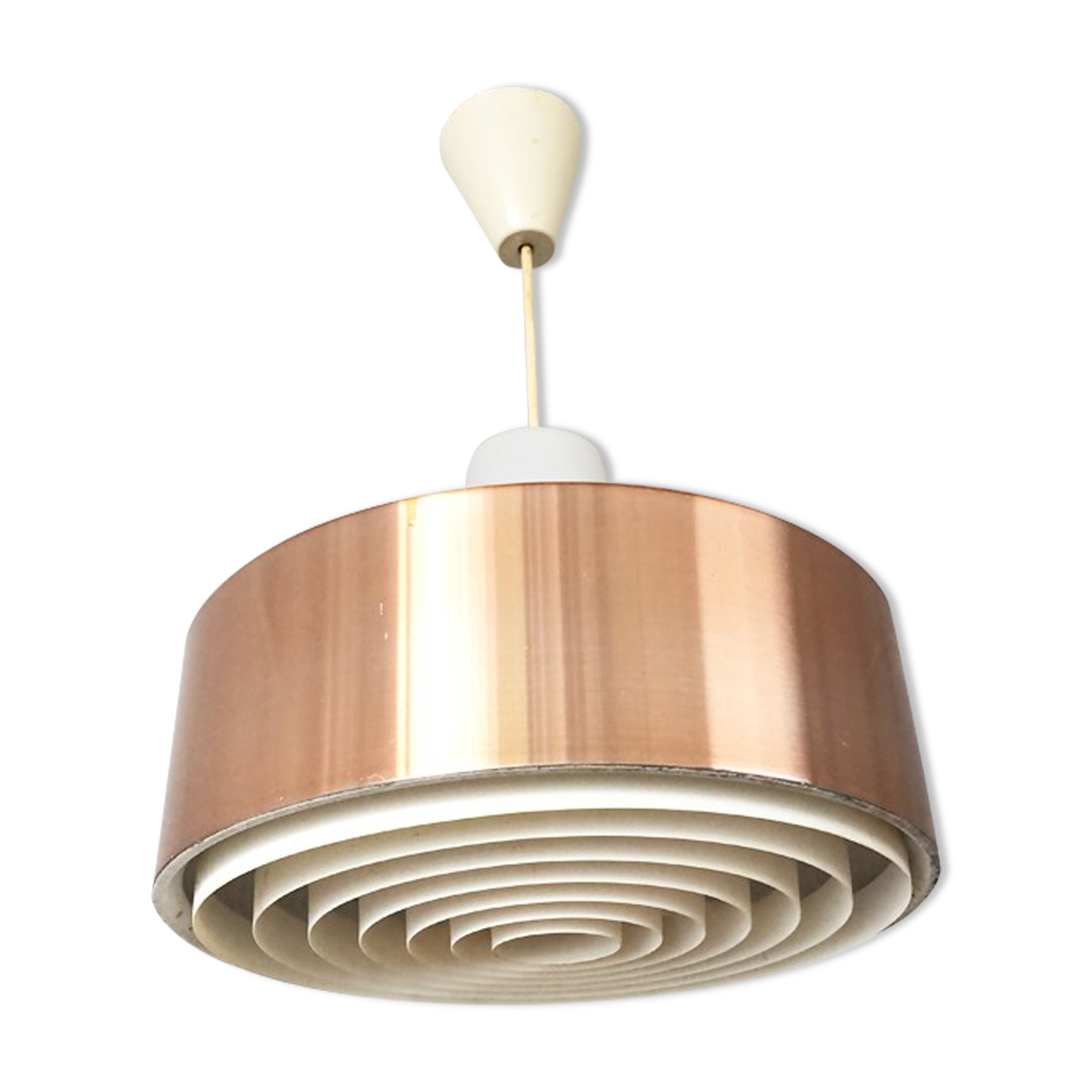 Scandinavian copper aluminium suspension, 1960