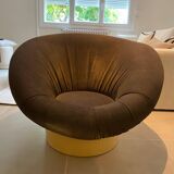 Set of 3 "Mushroom" Armchairs Space Age 1970