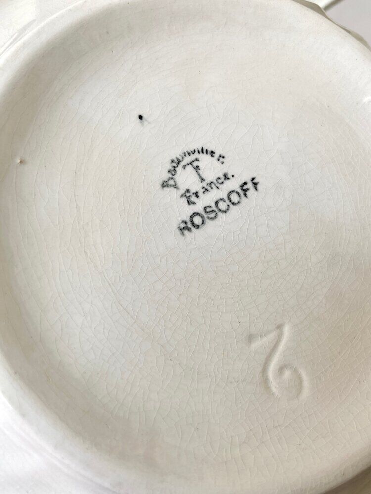 2 bowls in badonviller enamelled earthenware