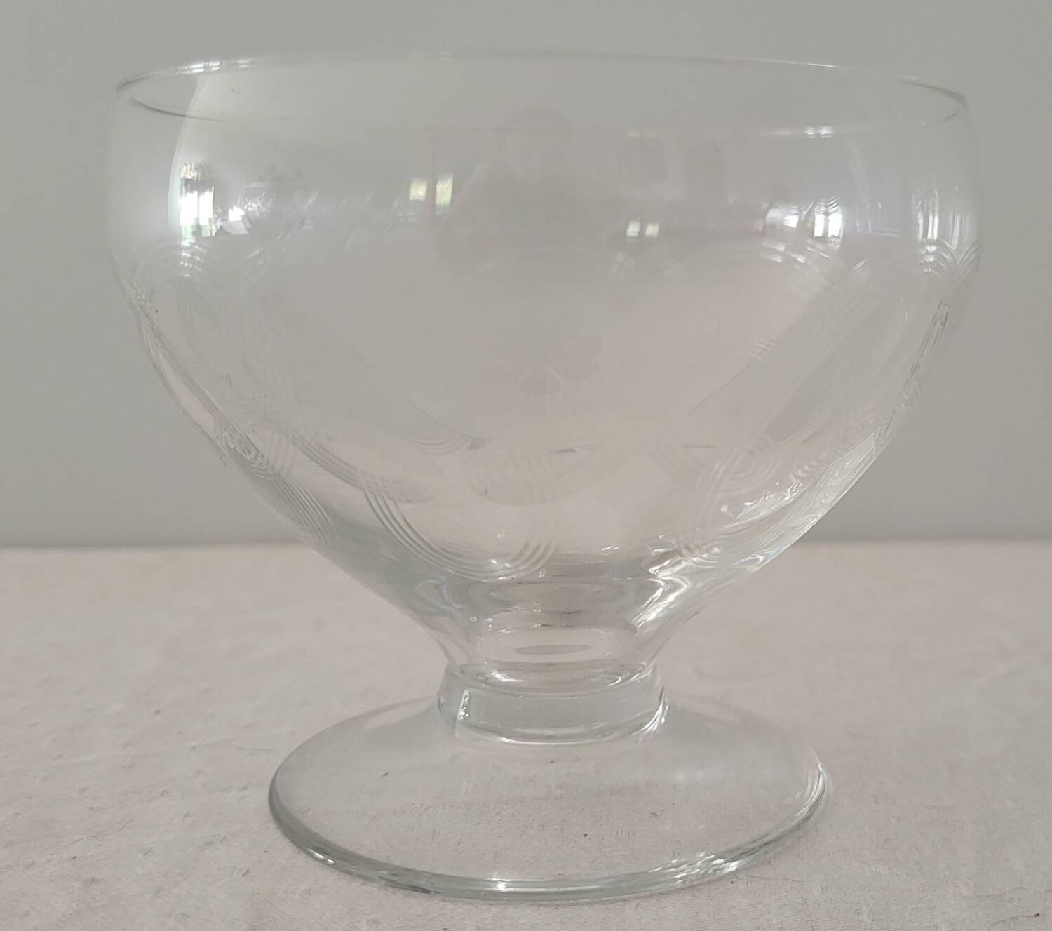 Engraved Crystal Glassware Set