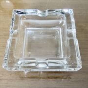 Grand cendrier de table en cristal, France, années 70