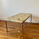 Table basse onyx & marbre