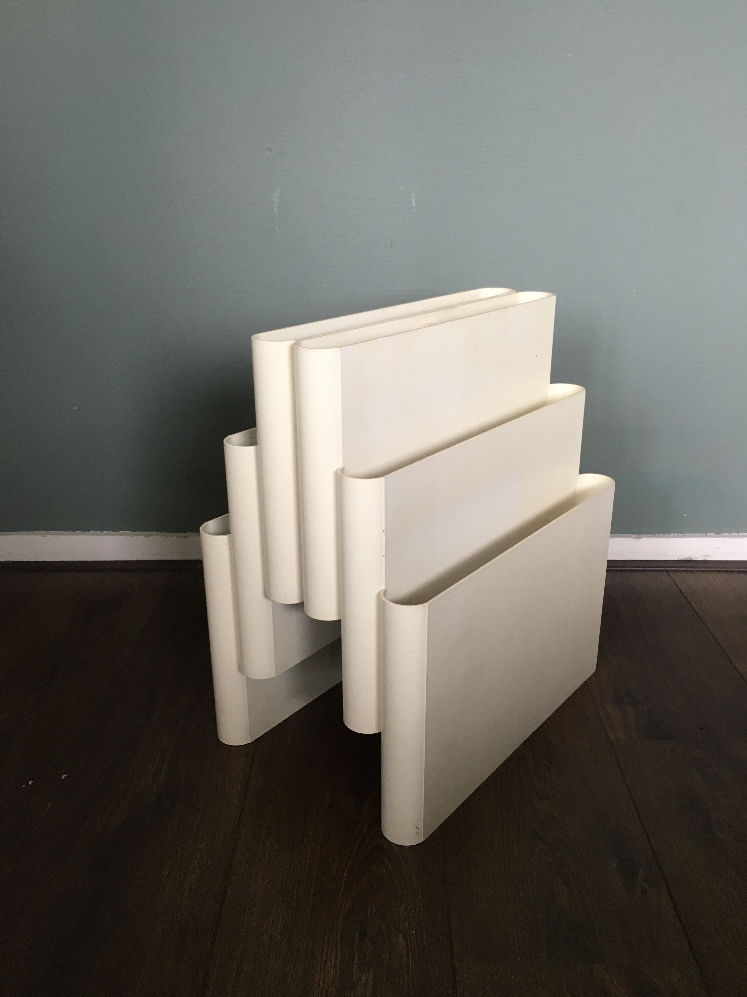 Magazine Rack by Giotto Stoppino for Kartell, 1970s