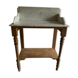 Wood & marble dressing table