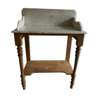 Wood & marble dressing table