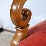 Pair of Cherry Wood Armchairs, Louis Philippe Period – 1st Part 19th