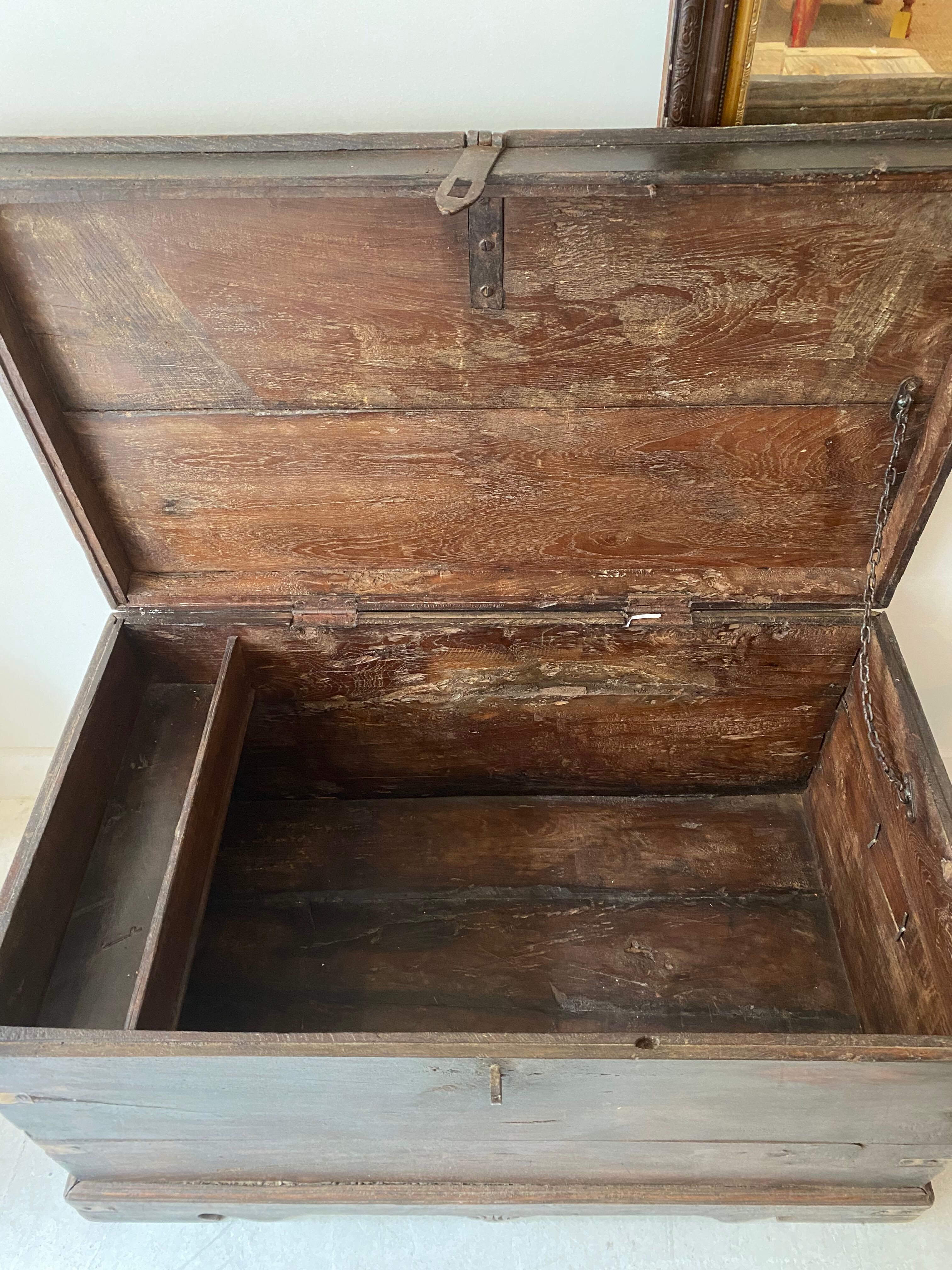 Old Indian wedding chest