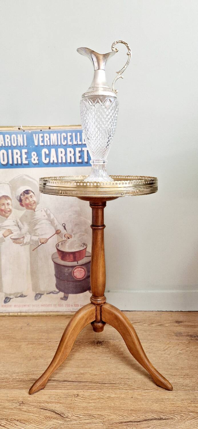 Tripod Gueridon Louis XVI style mahogany