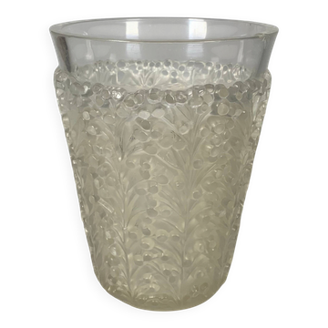 René Lalique (1860-1945) Vase "St Tropez", circa 1937 Art Deco