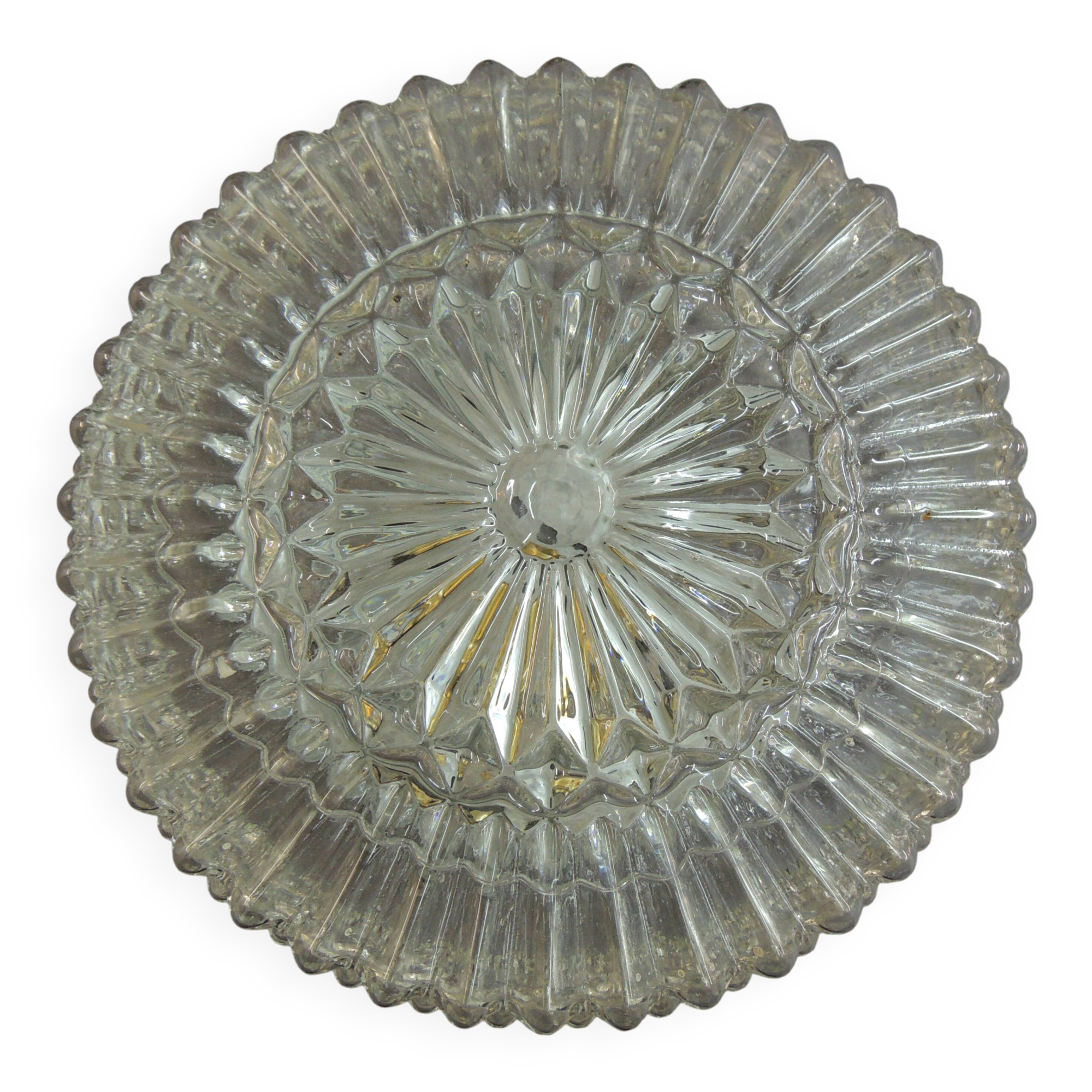 Glass ceiling light